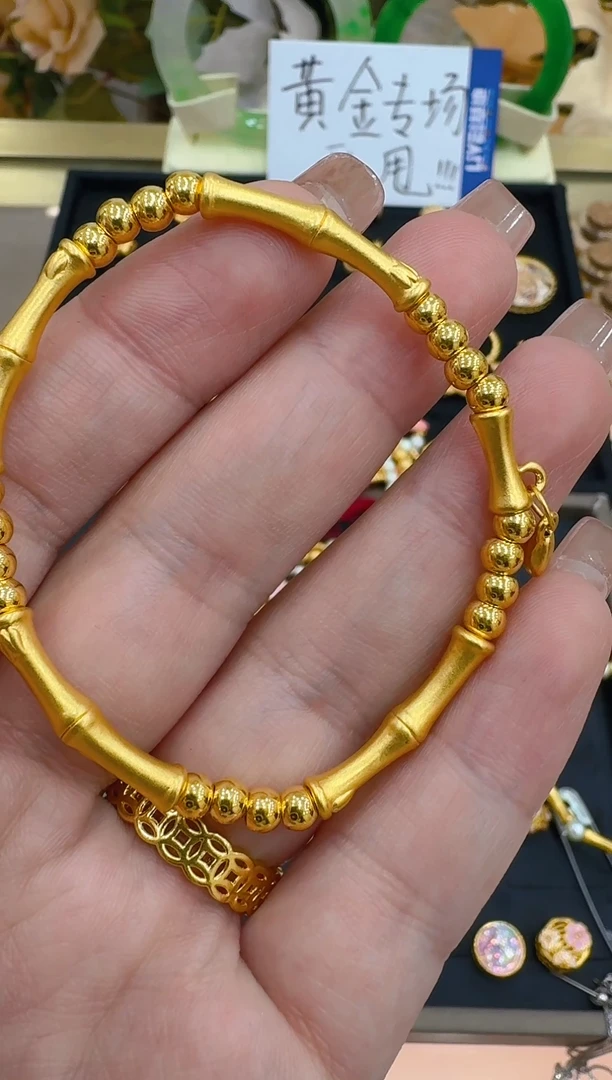 手链定制足金多样性团购发货一件
