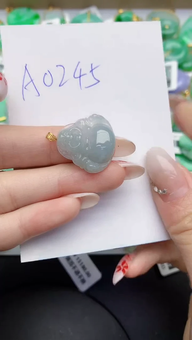 【闪购商品】翡翠颈饰18K金镶嵌00000000000