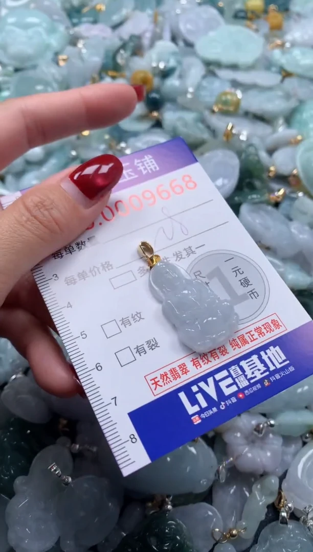 颈饰未镶嵌翡翠9668