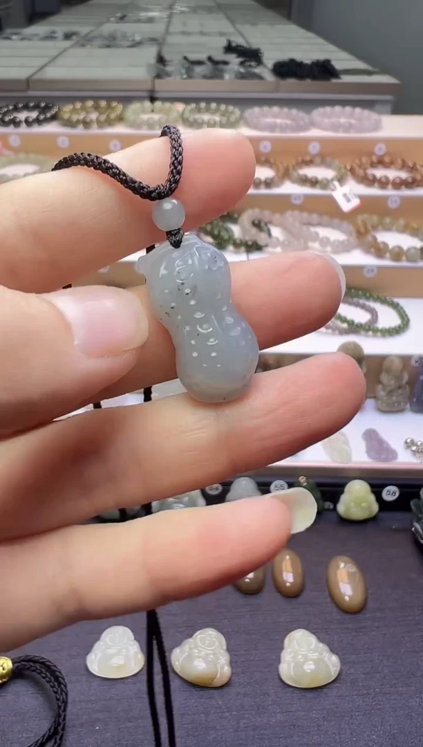 颈饰未镶嵌和田玉60号链接