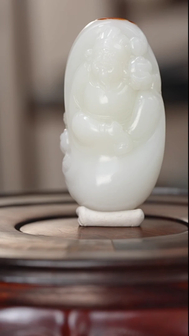 未镶嵌和田玉把件神**空和田玉