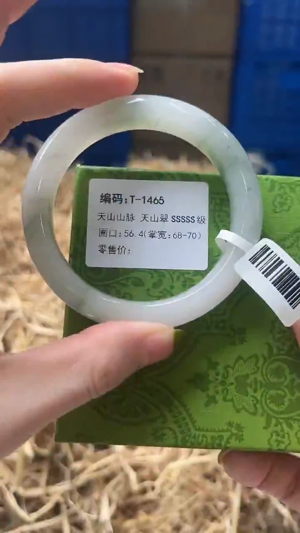 未镶嵌手镯石英质玉T1465