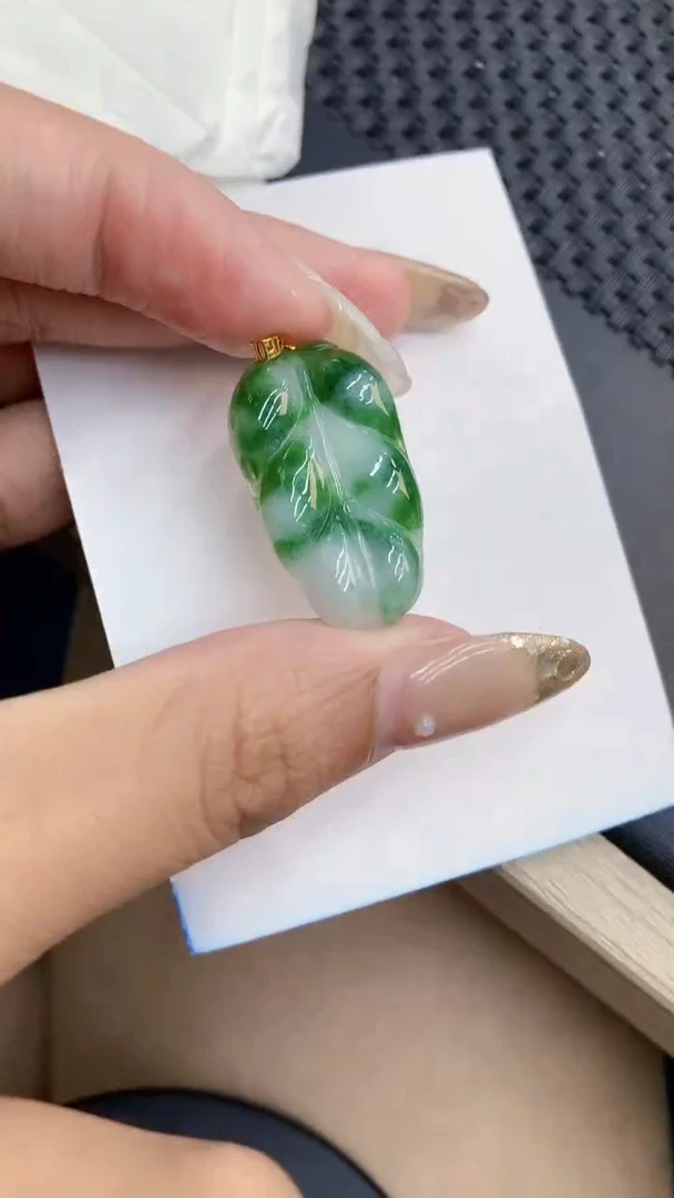 翡翠未镶嵌颈饰           11