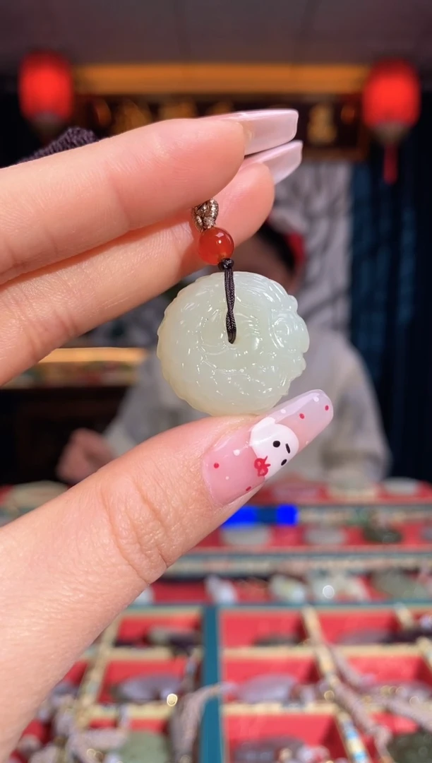 【闪购商品】和田玉颈饰未镶嵌龙扣