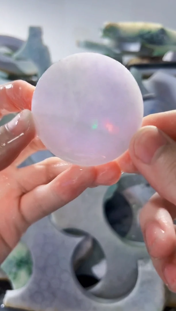 裸石翡翠缅甸翡翠A货文198