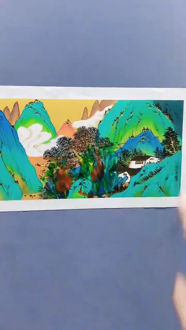 【闪购商品】绘画赵燮绘画2平尺抽象山水