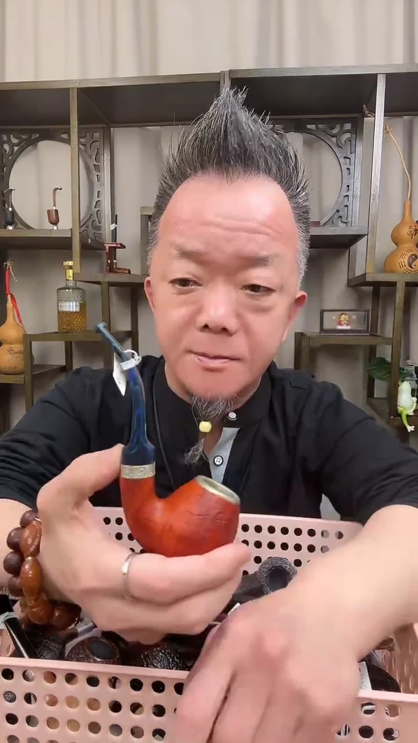 d32纯手工石楠木烟斗