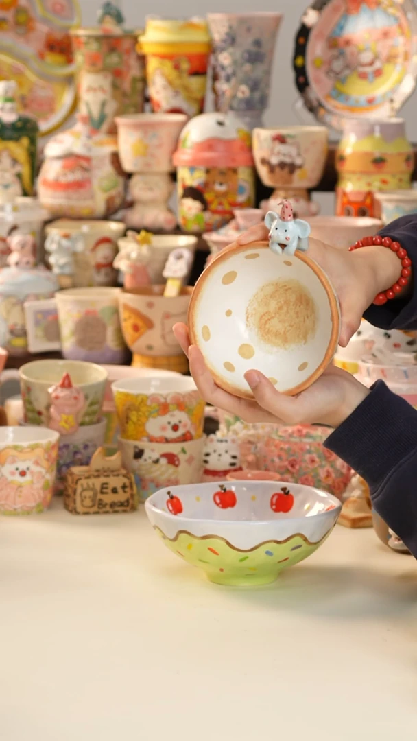 其他景德镇釉下彩手绘设计师款陶瓷