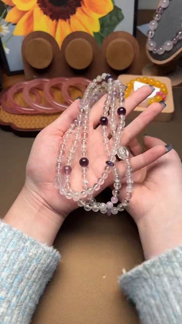 未镶嵌手串水晶1