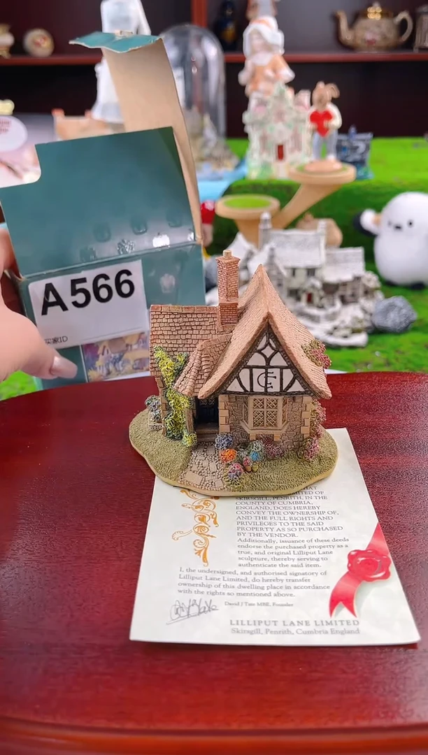 【闪购商品】紫砂茶宠Lilliput中古小房子566