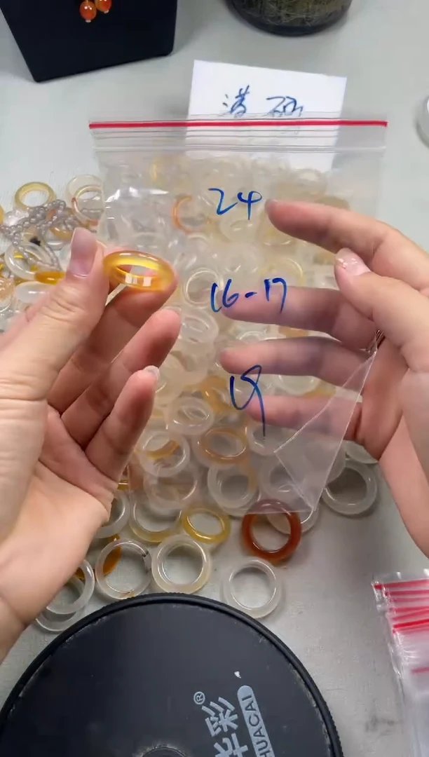 未镶嵌戒指玛瑙/玉髓24