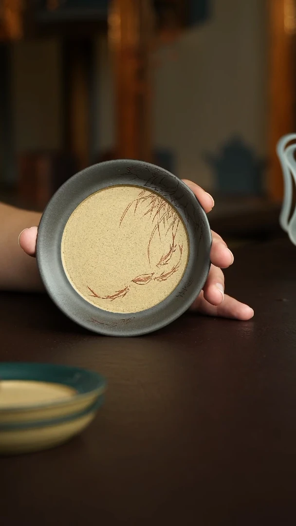 茶杯紫砂59号宜兴紫砂原矿作品