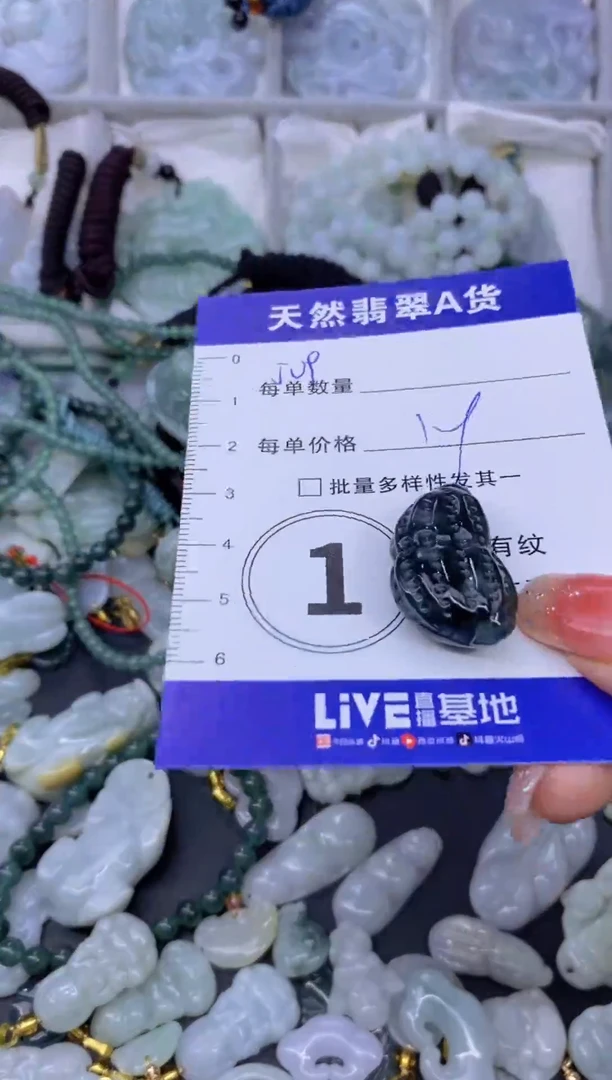颈饰未镶嵌翡翠天然翡翠A货批量多样性发一件