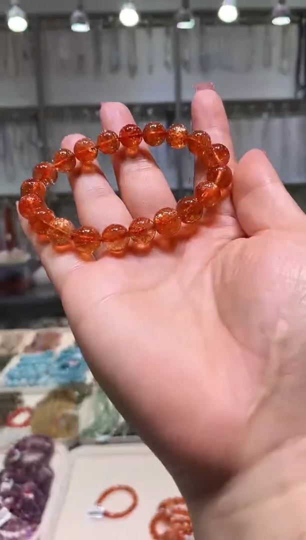 未镶嵌手链长石多样性发其一金太阳9.5+