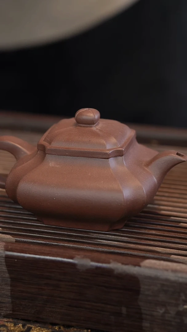 茶壶紫砂原矿手工制作