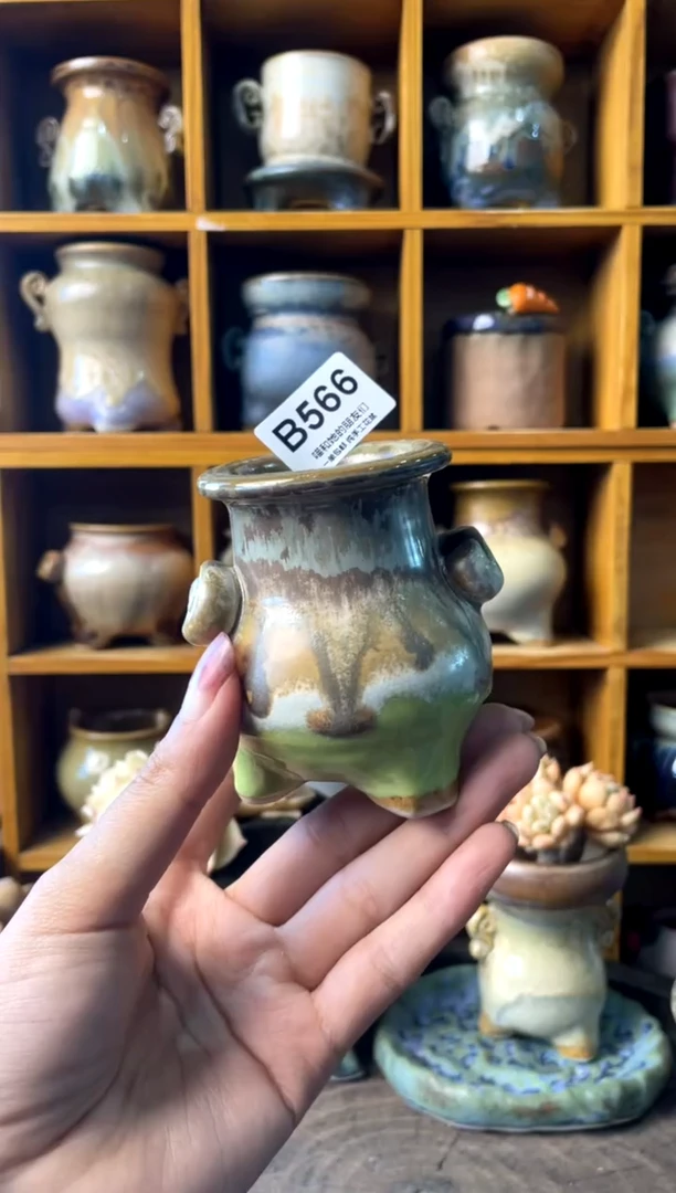 566内口4【喵喵推荐手工盆】