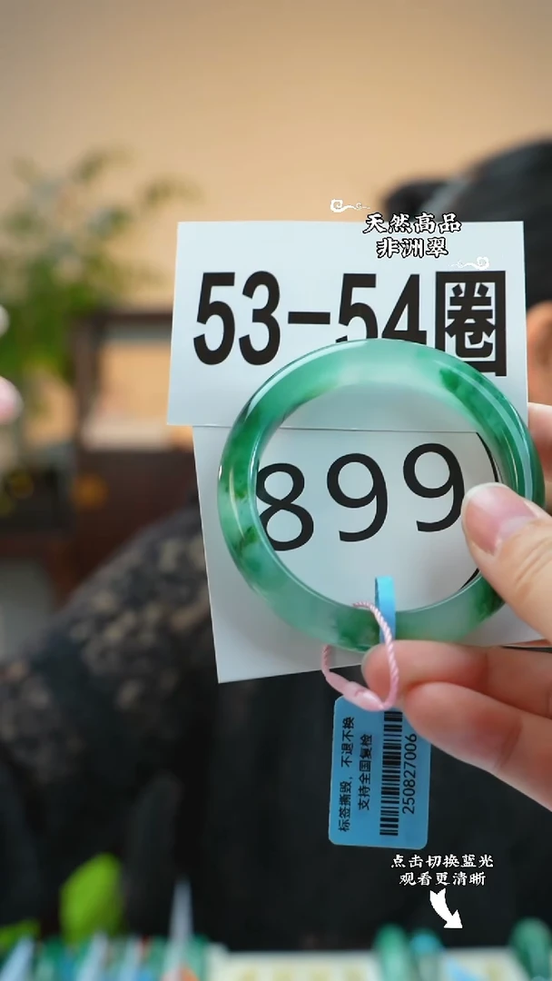 未镶嵌手镯石英质玉（非洲翠）53