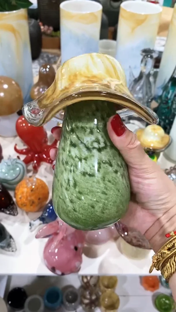 慕忆家手作琉璃花瓶