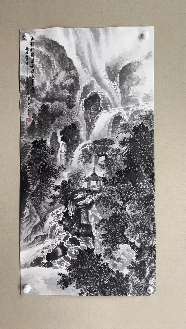 国画138*68 杨志龙杨志龙杨志龙杨志龙