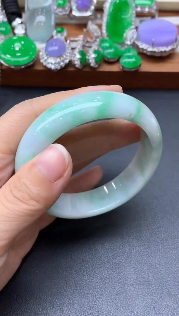 未镶嵌手镯翡翠582-中国好珍宝