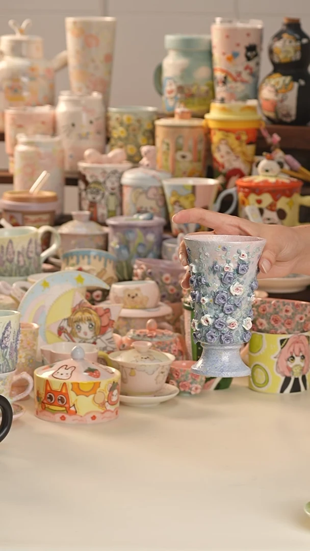 其他景德镇釉下彩手绘设计师款陶瓷