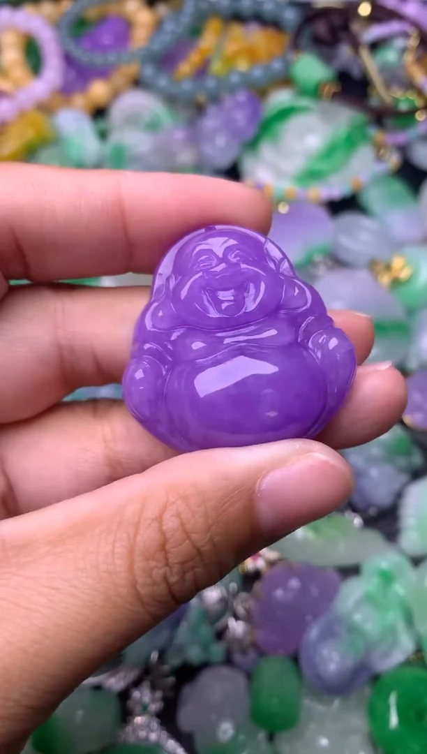 颈饰未镶嵌翡翠缅甸翡翠吊坠