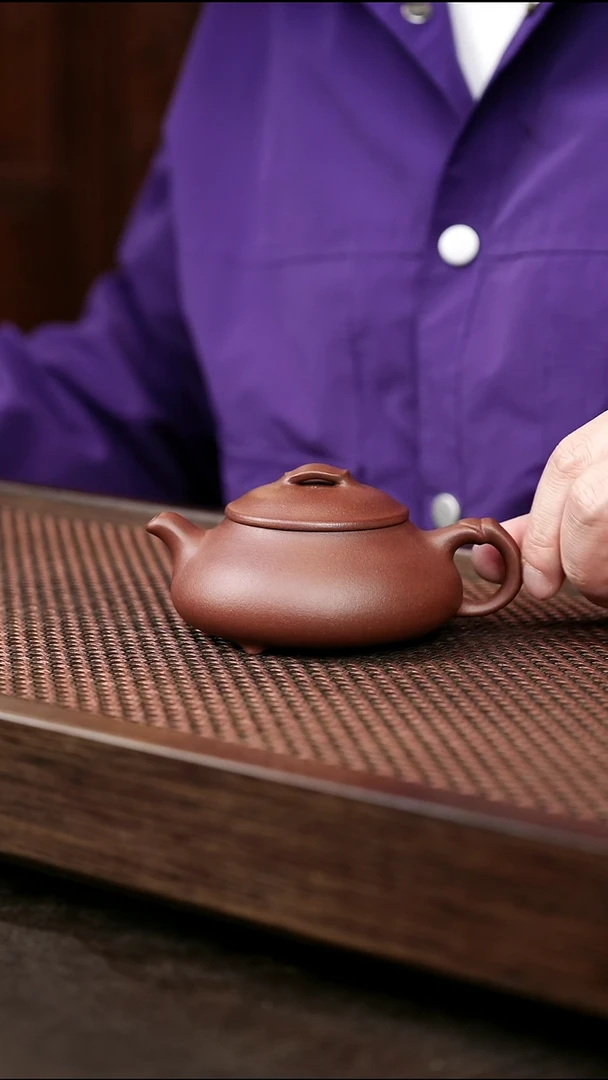 茶壶紫砂紫泥简瓢