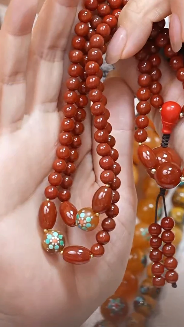 蜜蜡颈饰未镶嵌3525天然蜜蜡珠宝奇石全部保真