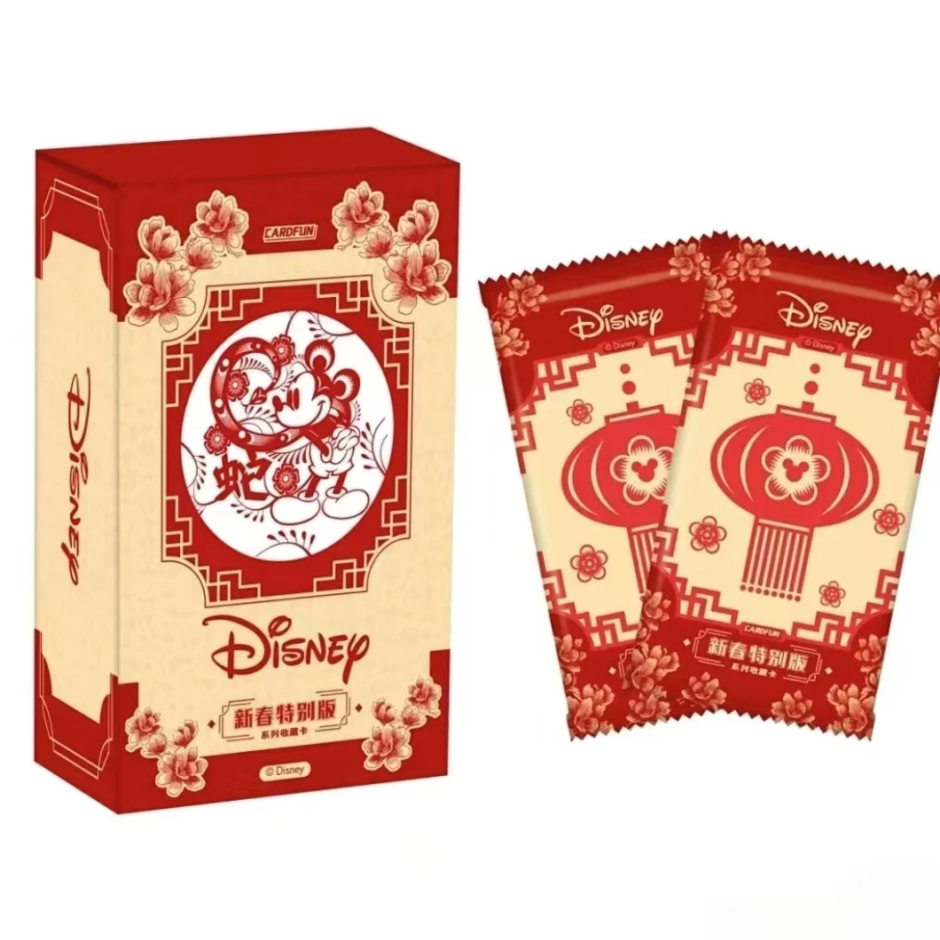 【整盒】集卡社迪士尼新春特别版收藏卡牌盲盒周边产品代拆