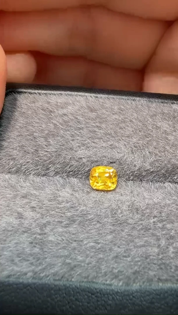 未镶嵌天然锆石裸石金色风信子1CT-A130-1P