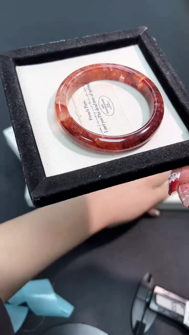 【闪购商品】水晶手镯未镶嵌54m多样性发其一/1条默认微瑕55