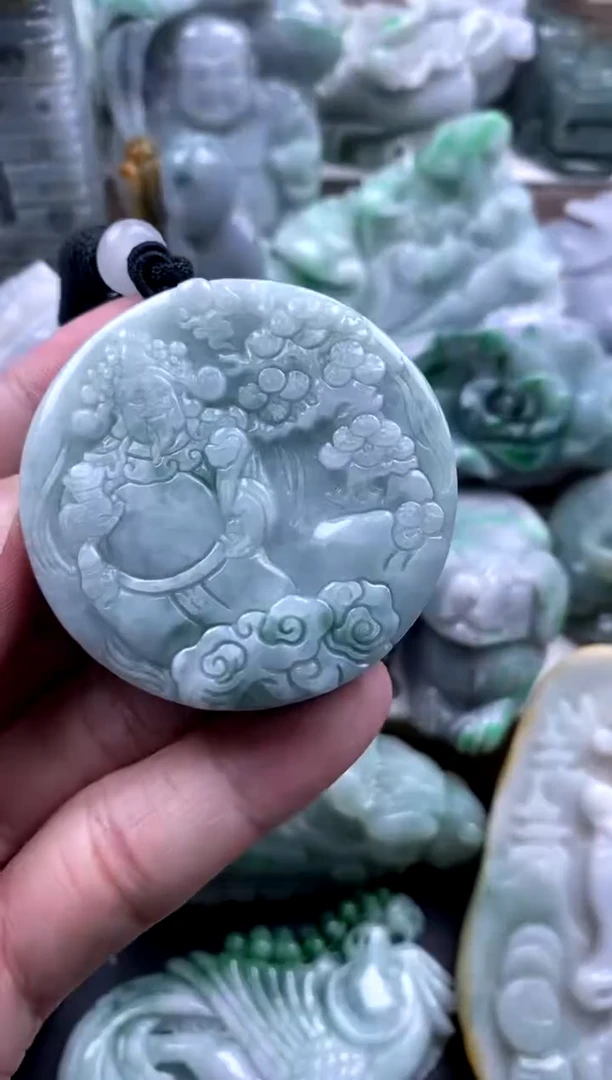 吊坠(不含链)未镶嵌翡翠1