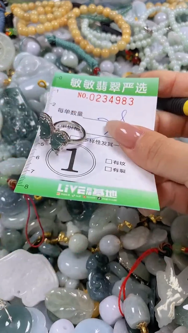 翡翠未镶嵌颈饰闪购0234983多样性发其一