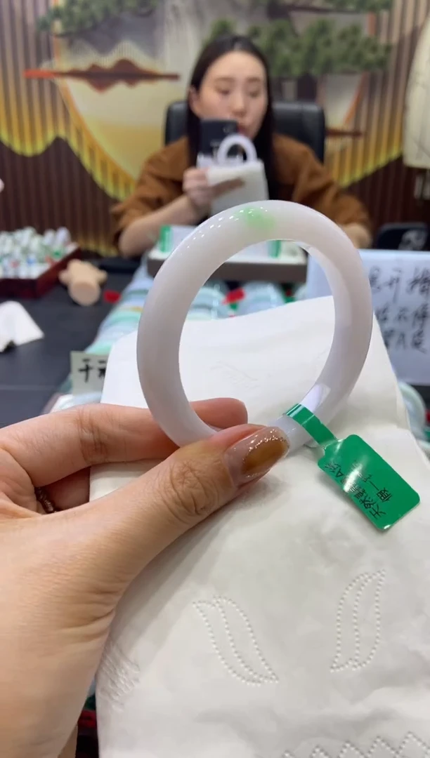 未镶嵌手镯翡翠0009342