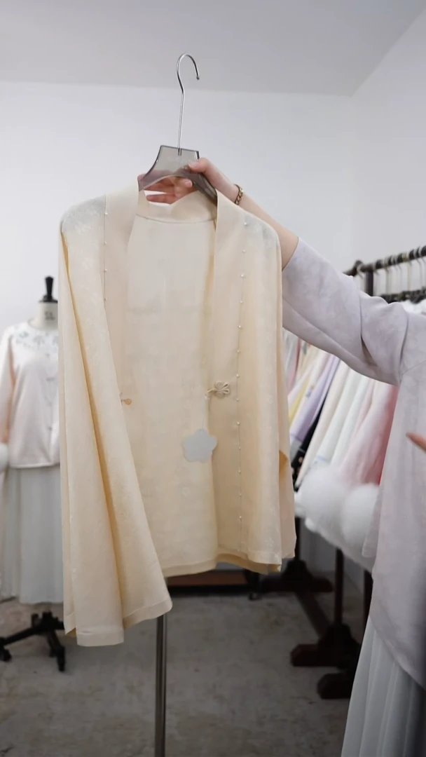 织绣筱*孤品桑蚕丝罗衣 不退不换 苏罗