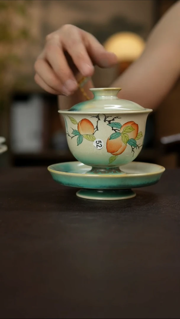 杯景德镇陶瓷杯碗柴烧多人