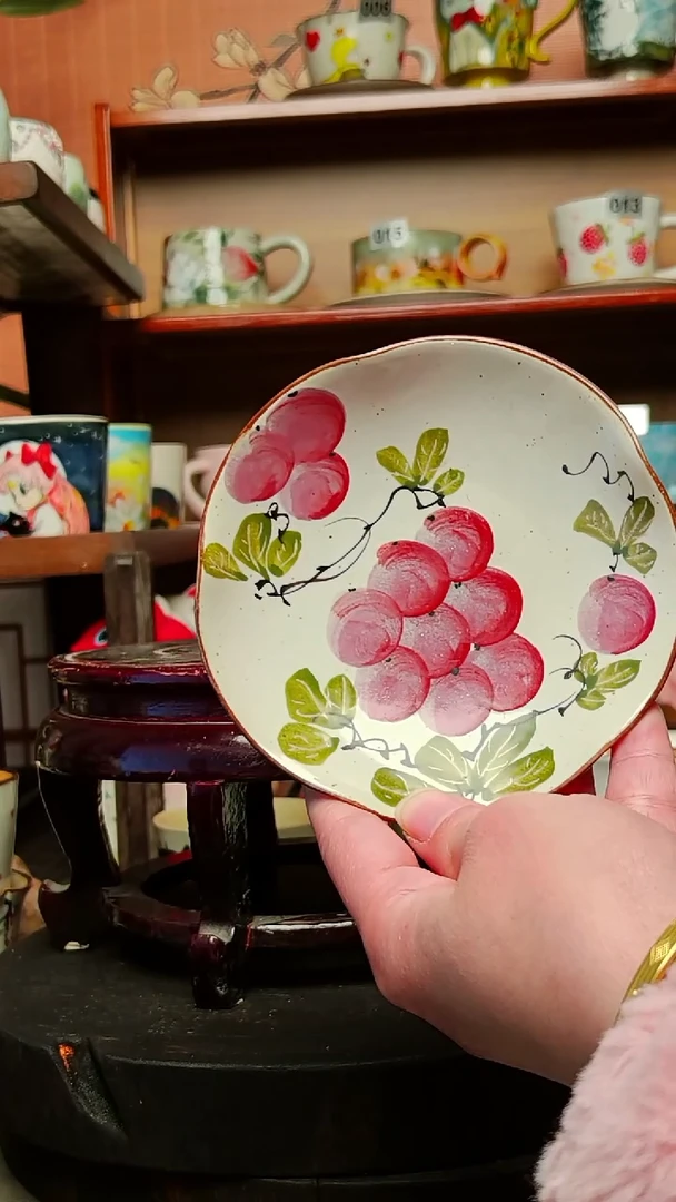 摆件陶景德镇高温手作陶瓷有瑕
