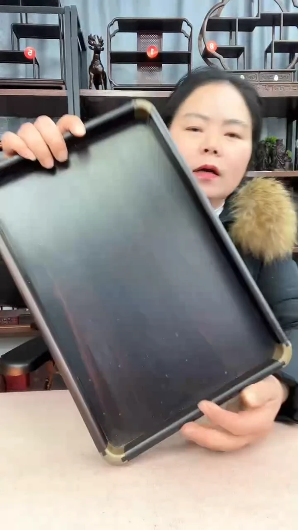 【闪购商品】乌木类端景台小李红木工艺品小李红木工艺品