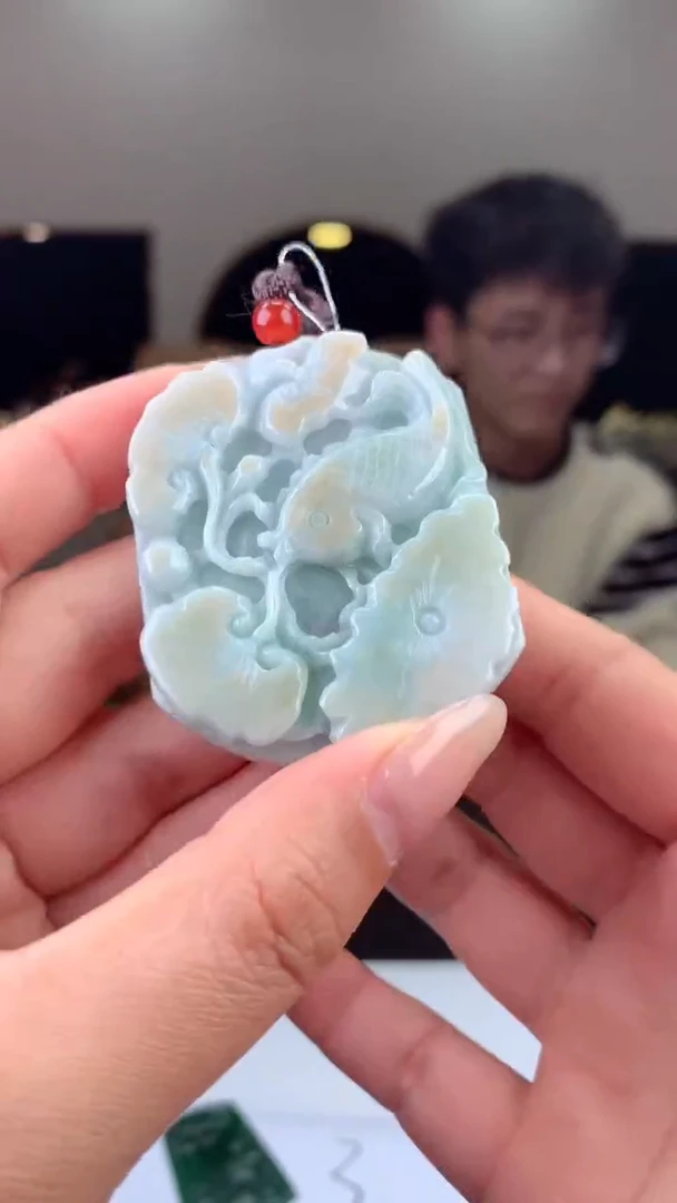 【闪购商品】翡翠颈饰未镶嵌天然A货翡翠（拍一发一)