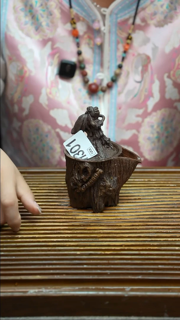 万古烧粗陶手工茶具