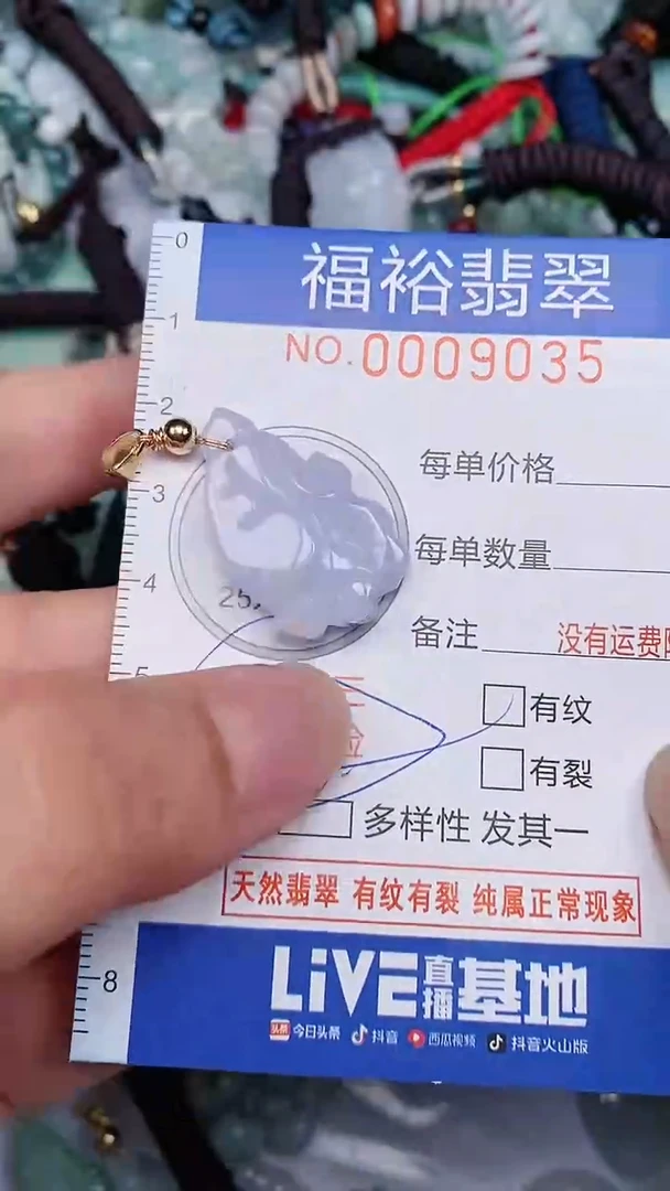 翡翠未镶嵌颈饰...0009035