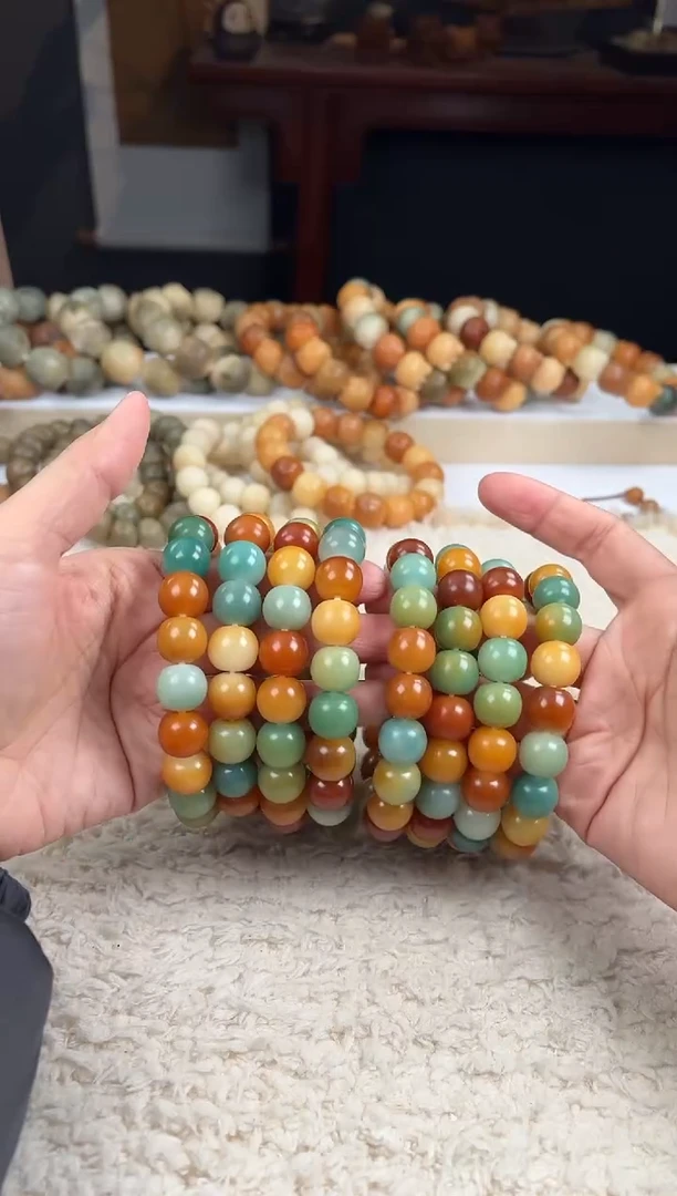 【闪购商品】菩提根/象牙果手串13糖壳（715）