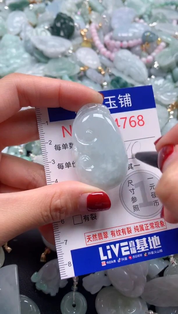 颈饰未镶嵌翡翠4768