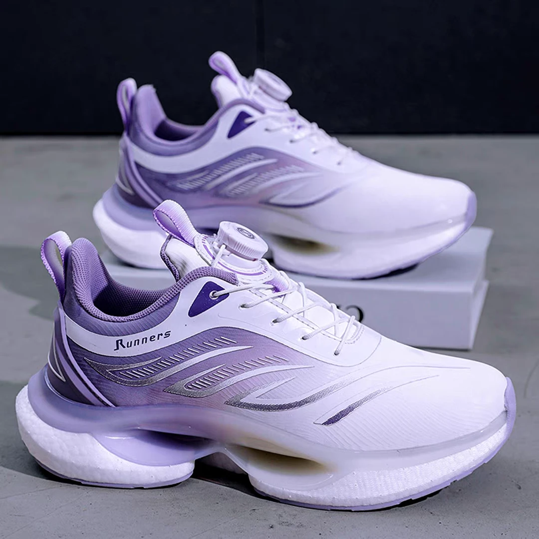 2025新款超轻碳板透气软底减震跑鞋中学生夏季速跑跑步竞速运动鞋