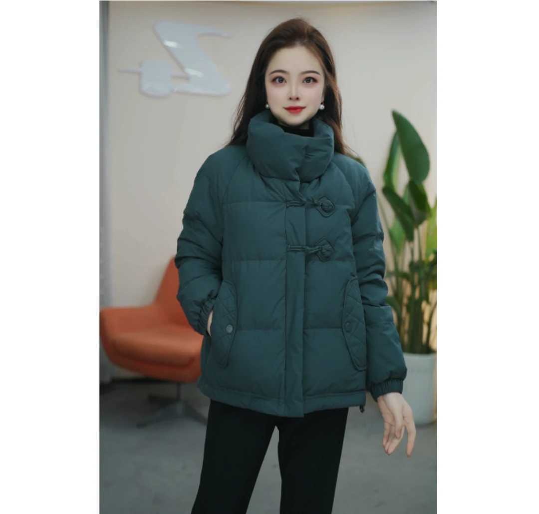 【梓桐定制】C210一手长洋气显气质羽绒服女