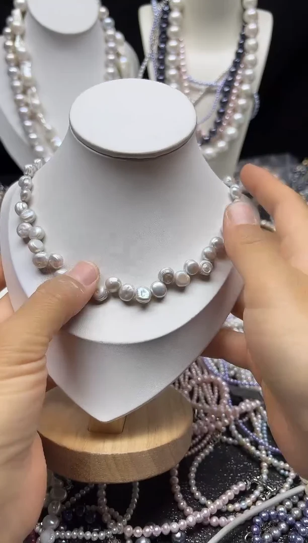 淡水珍珠未镶嵌颈饰多人