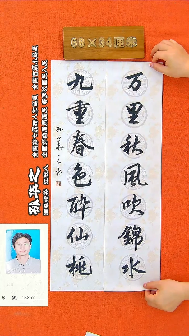 书法206R孙华之书法作品