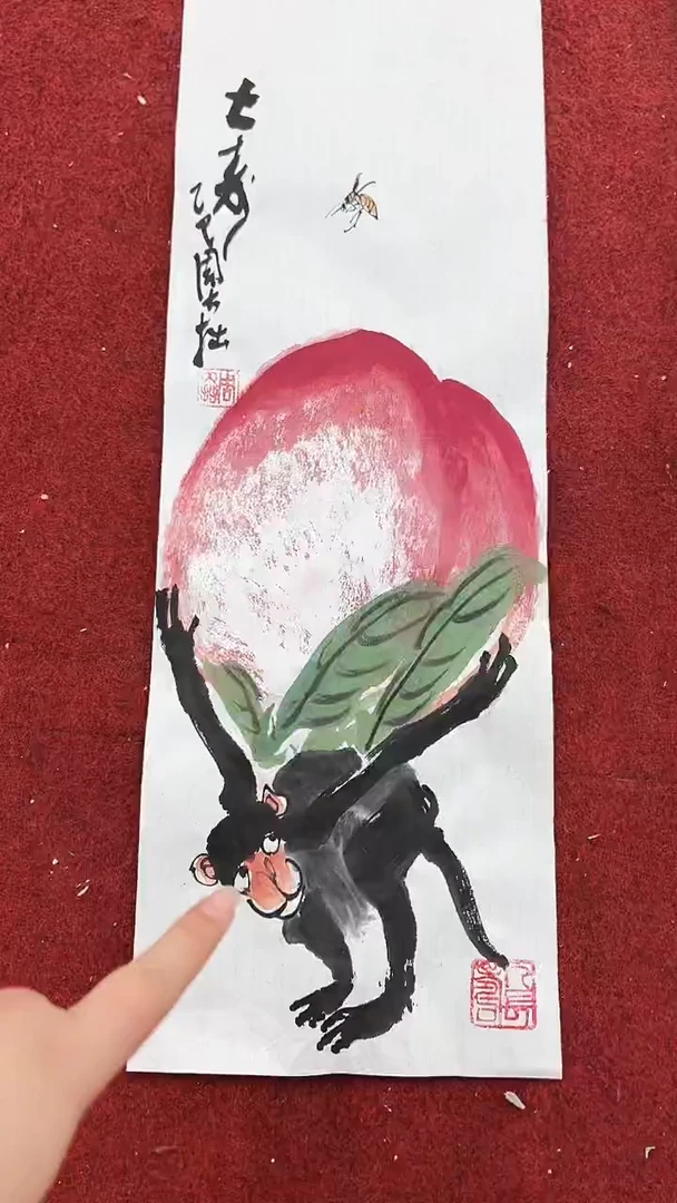 国画周大拙/国画/花鸟