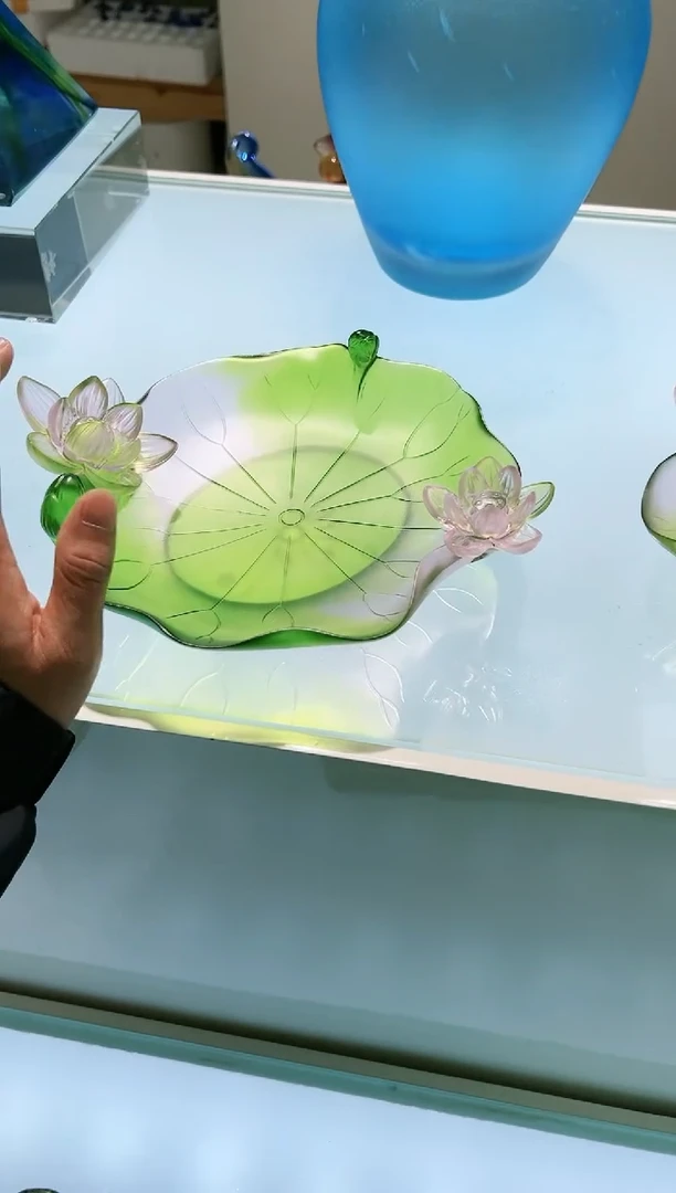 【闪购商品】茶宠古法琉璃 干果盘