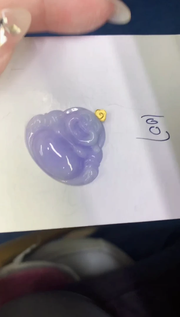 【闪购商品】翡翠颈饰18K金镶嵌0000000000